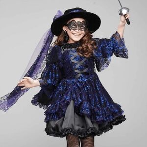 Girls Chasing Fireflies Midnight Bandida Costume Dress